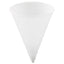 Cone Water Cups, Cold, Paper, 4 Oz, Rolled Rim, White, 200/bag, 25 Bags/carton