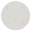 Paper Lids For Food Containers, For 16 Oz Containers, Vented, 3.9" Diameter X 0.9"h, White, 25/bag, 20 Bags/carton