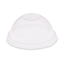 Dome-top Cold Cup Lids, Fits 2.5 Oz To 9 Oz Containers, Clear, Plastic, 2,500/carton