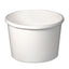 Flexstyle Double Poly Paper Containers, 16 Oz, White, Paper, 25/pack, 20 Packs/carton