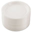 Bare Eco-forward Clay-coated Paper Dinnerware, Plate, 8.5" Dia, White, 125/pack, 4 Packs/carton