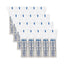 Soloserve Dome Cup Lids, Fits 5 Oz To 8 Oz Containers, Clear, 50/pack 20 Packs/carton