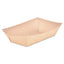 Eco Food Trays, 5 Lb Capacity, Brown Kraft, Paper, 500/carton