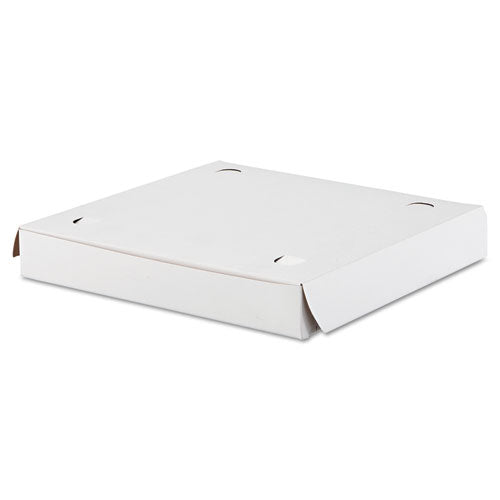 Lock-corner Pizza Boxes, 14 X 14 X 1.88, White, Paper, 100/carton