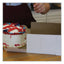 Bakery Boxes, 7 X 7 X 4, White, Paper, 250/carton