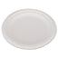 Champware Heavyweight Bagasse Dinnerware, Plate, 6", White, 1,000/carton