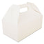 Carryout Barn Boxes, 10 Lb Capacity, 8.88 X 5 X 6.75, White, Paper, 150/carton