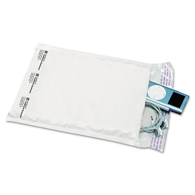 Jiffy Tuffgard Self-seal Cushioned Mailer, #0, Barrier Bubble Air Cell Cushion, Self-adhesive Closure, 6 X 10, White, 25/ct