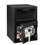 Digital Depository Safe, Large, 0.94 Cu Ft, 14w X 15.6d X 20h, Black