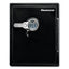 Fire-safe With Biometric And Keypad Access, 1.23 Cu Ft, 16.3w X 19.3d X 17.8h, Black