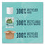 100% Recycled Bathroom Tissue, Septic Safe, 2-ply, White, 240 Sheets/roll, 24/pack, 2 Packs/carton