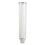 Large Pull-type Water Cup Dispenser, For 12 Oz Cups, Translucent Blue