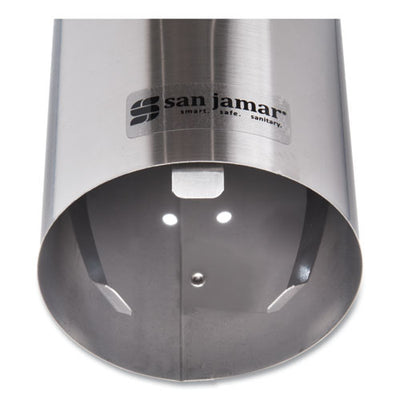 Small Pull-type Water Cup Dispenser, For 5 Oz Cups, Stainless Steel