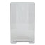 Clear Plexiglas Disposable Glove Dispenser, 1-box, Plexiglas, Clear, 5.5 X 3.75 X 10