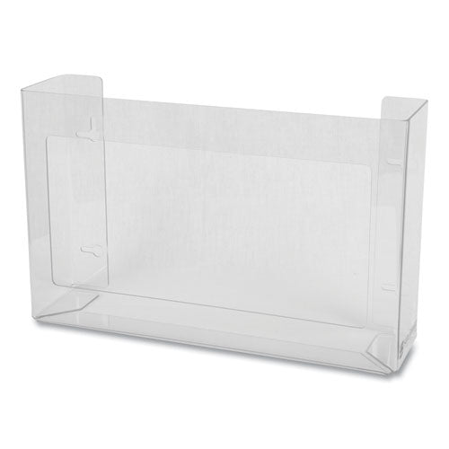 Clear Plexiglas Disposable Glove Dispenser, 3-box, Plexiglas, Clear, 18 X 3.75 X 10