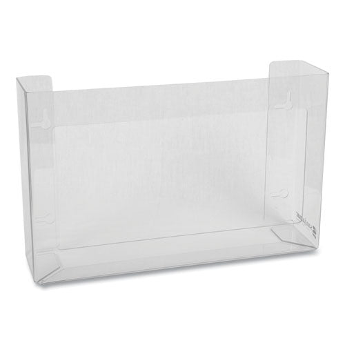 Clear Plexiglas Disposable Glove Dispenser, 3-box, Plexiglas, Clear, 18 X 3.75 X 10