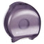 Single 9" Jumbo Bath Tissue Dispenser, Classic, 10.25 X 5.63 X 12, Transparent Black Pearl