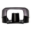 Single 9" Jumbo Tissue Dispenser, Oceans, 10.25 X 5.63 X 12, Transparent Black Pearl