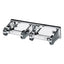 Locking Toilet Tissue Dispenser, 12.38 X 4.5 X 2.75, Chrome