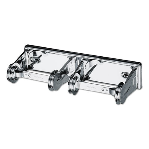 Locking Toilet Tissue Dispenser, 12.38 X 4.5 X 2.75, Chrome