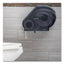 Oceans Reserva Jumbo Tissue Dispenser With Stub, 16.75 X 5.5 X 12.25, Black Pearl