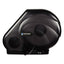 Oceans Reserva Jumbo Tissue Dispenser With Stub, 16.75 X 5.5 X 12.25, Black Pearl