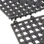 Versa-mat Bar-shelf Liner, Plastic, 12w X 12d X 0.25h, Black, 24/carton
