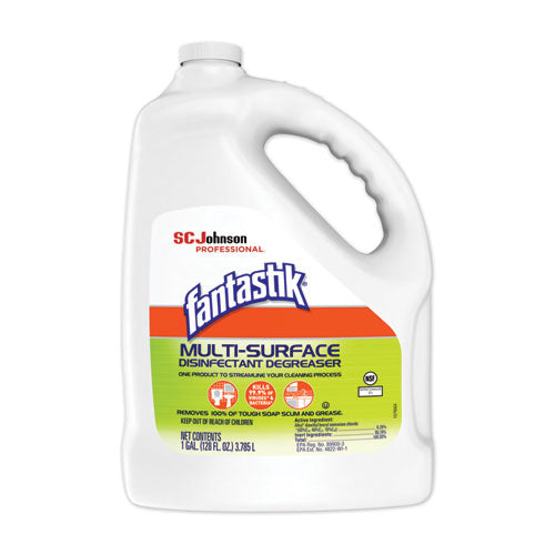 Multi-surface Disinfectant Degreaser, Pleasant Scent, 1 Gallon Bottle, 4/carton