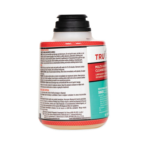 Trushot 2.0 Disinfectant Multisurface Cleaner, Clean Fresh Scent,10 Oz Cartridge, 4/carton