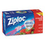 Slider Storage Bags, 1 Gal, 9.5" X 10.56", Clear, 9/carton