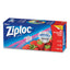Slider Storage Bags, 1 Gal, 9.5" X 10.56", Clear, 9/carton