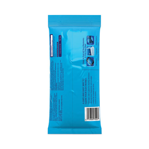 Electronics Cleaner, 7 X 10, Neutral Scent, 25 Wipes