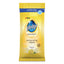 Lemon Scent Wet Wipes, Cloth, 7 X 10, White, 24/pack, 12 Packs/carton