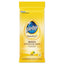 Lemon Scent Wet Wipes, Cloth, 7 X 10, White, 24/pack, 12 Packs/carton