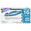 Double Zipper Freezer Bags, 2 Gal, 2.7 Mil, 13" X 15.5", Clear, 100/carton