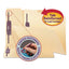 Manila Fastener Folders With Safeshield Coated Fasteners, 0.75" Expansion, 2 Fasteners, Letter Size, Manila Exterior, 50/box