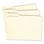 Manila File Folders, 1/3-cut Tabs: Left Position, Legal Size, 0.75" Expansion, Manila, 100/box