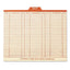 Manila Out Guides, Printed Form Style, 1/5-cut Top Tab, Out, 8.5 X 14, Manila, 100/box