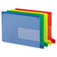 Colored Poly Out Guides With Pockets, 1/3-cut End Tab, Out, 8.5 X 11, Yellow, 25/box