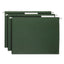 Poly Index Tabs And Inserts For Hanging File Folders, 1/3-cut, White/clear, 3.5" Wide, 25/pack