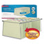 Steel Hanging Folder Drawer Frame, Legal Size, 23" To 27" Long, Gray, 2/pack