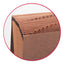 Tuff Expanding Wallet, 31 Sections, Elastic Cord Closure, 1/15-cut Tabs, Legal Size, Redrope