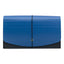 Handy File With Pockets, 21 Sections, Elastic Cord Closure, 1/2-cut Tabs, Check Size, Black/blue