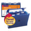 Step Index Organizer, 12 Sections, Cord/hook Closure, 1/6-cut Tabs, Letter Size, Navy