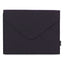Soft Touch Cloth Expanding Files, 2" Expansion, 1 Section, Snap Closure, Letter Size, Dark Blue