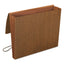 Classic Expanding Wallets, 3.5" Expansion, 1 Section, Elastic Cord Closure, Letter Size, Redrope