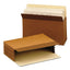 Easy Grip Pockets, 5.25" Expansion, Letter Size, Redrope, 10/box