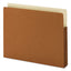 Redrope Drop-front File Pockets With Fully Lined Gussets, 1.75" Expansion, Letter Size, Redrope, 25/box