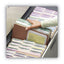Redrope Drop-front File Pockets With Fully Lined Gussets, 3.5" Expansion, Letter Size, Redrope, 10/box