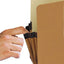 Redrope Drop-front End Tab File Pockets, 3.5" Expansion, Letter Size, Redrope, 10/box